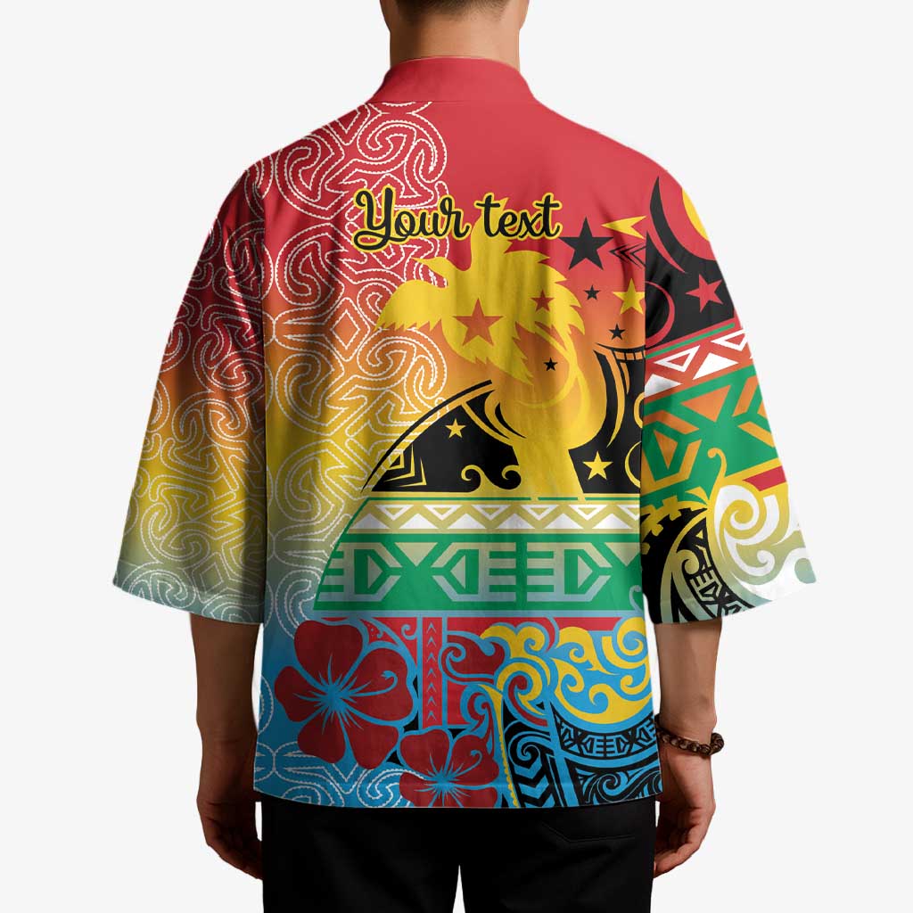 Personalised Torba PNG Day Kimono Oro Tapa Pattern LT9 - Polynesian Pride