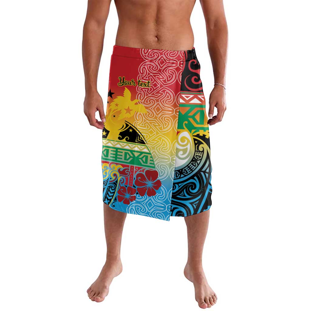 Personalised Torba PNG Day Lavalava Oro Tapa Pattern - Polynesian Pride