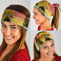 Personalised Torba PNG Day Neck Gaiter Oro Tapa Pattern LT9 - Polynesian Pride