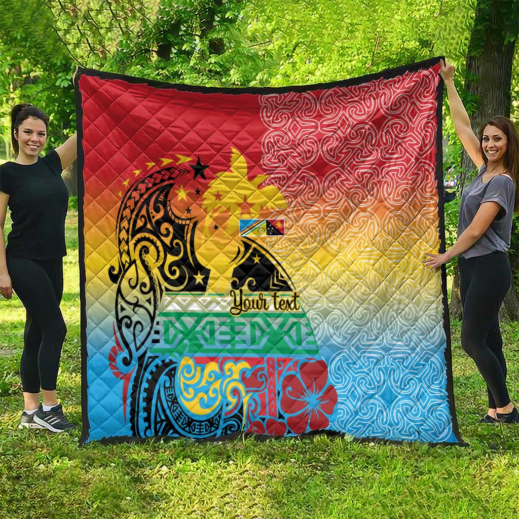 Personalised Torba PNG Day Quilt Oro Tapa Pattern LT9 - Polynesian Pride