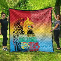 Personalised Torba PNG Day Quilt Oro Tapa Pattern LT9 - Polynesian Pride