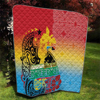 Personalised Torba PNG Day Quilt Oro Tapa Pattern LT9 - Polynesian Pride