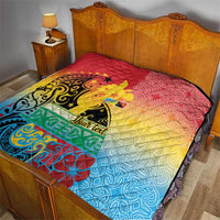 Personalised Torba PNG Day Quilt Oro Tapa Pattern LT9 - Polynesian Pride