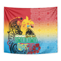 Personalised Torba PNG Day Tapestry Oro Tapa Pattern LT9 - Polynesian Pride