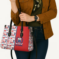Samoan Warrior Island Heritage Leather Bag Ocean Island Geometry Red Style LT9 - Polynesian Pride