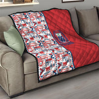 Samoan Warrior Island Heritage Quilt Ocean Island Geometry Red Style LT9 - Polynesian Pride