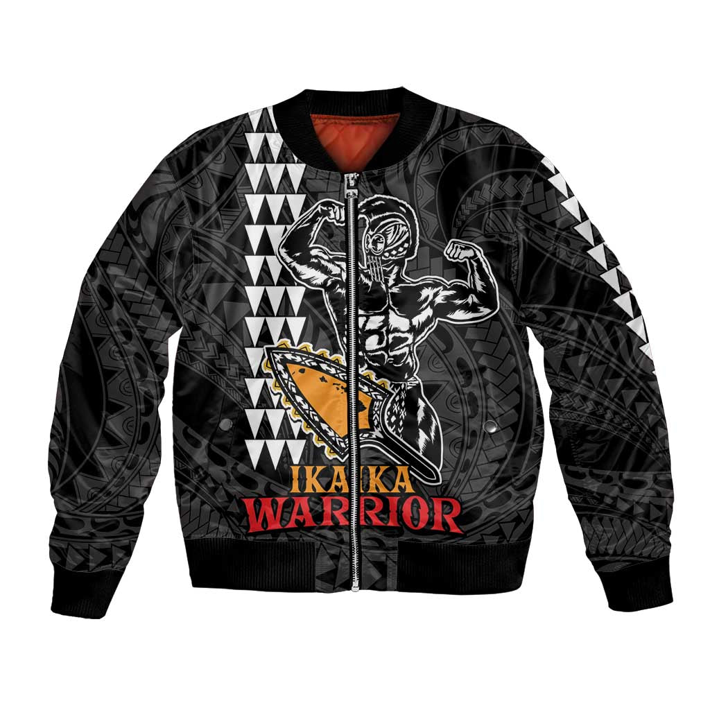 Aloha Spirit Ikaika Warrior Helmet Bomber Jacket