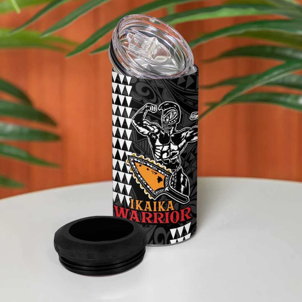 Aloha Spirit Ikaika Warrior Helmet 4 in 1 Can Cooler Tumbler