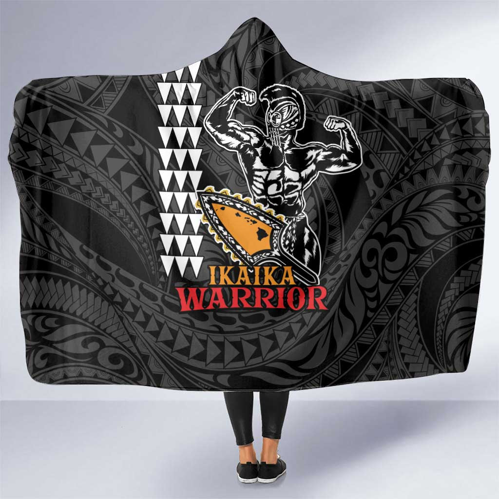 Aloha Spirit Ikaika Warrior Helmet Hooded Blanket