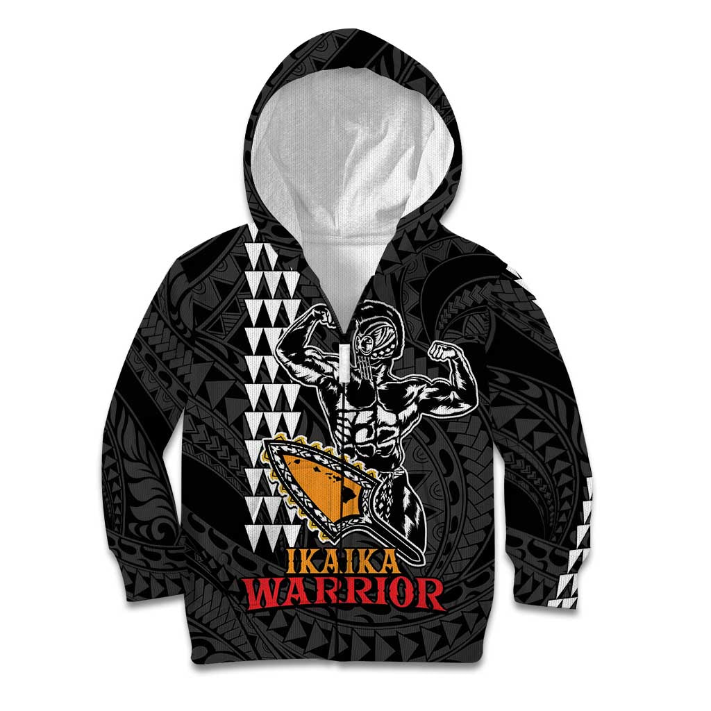 Aloha Spirit Ikaika Warrior Helmet Kid Hoodie