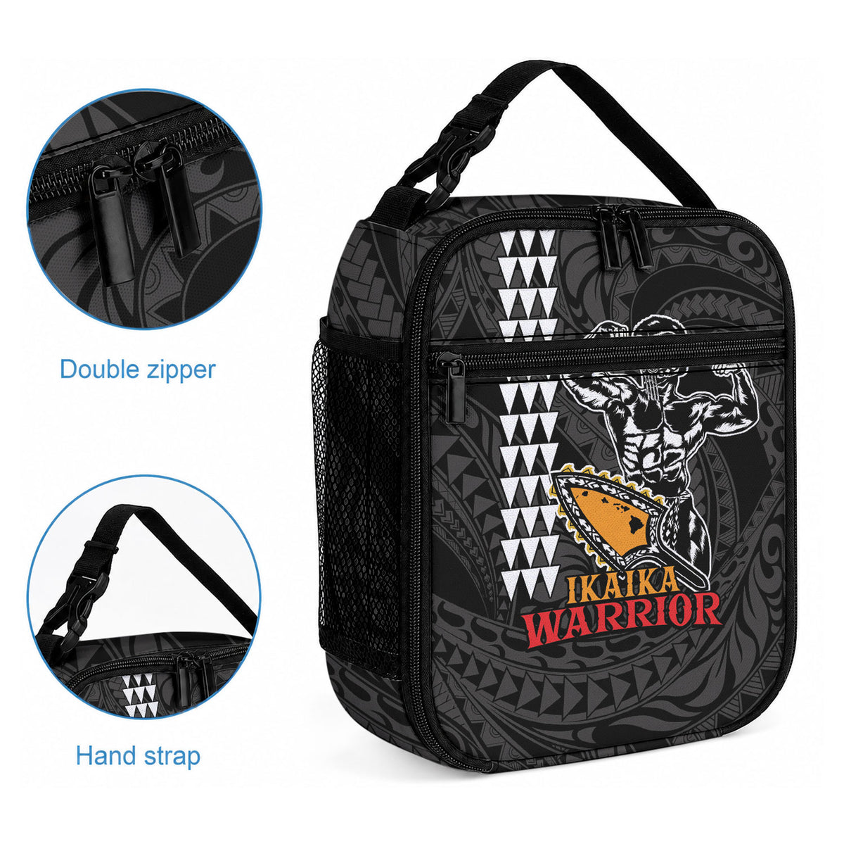 Aloha Spirit Ikaika Warrior Helmet Lunch Bag LT9 - Polynesian Pride