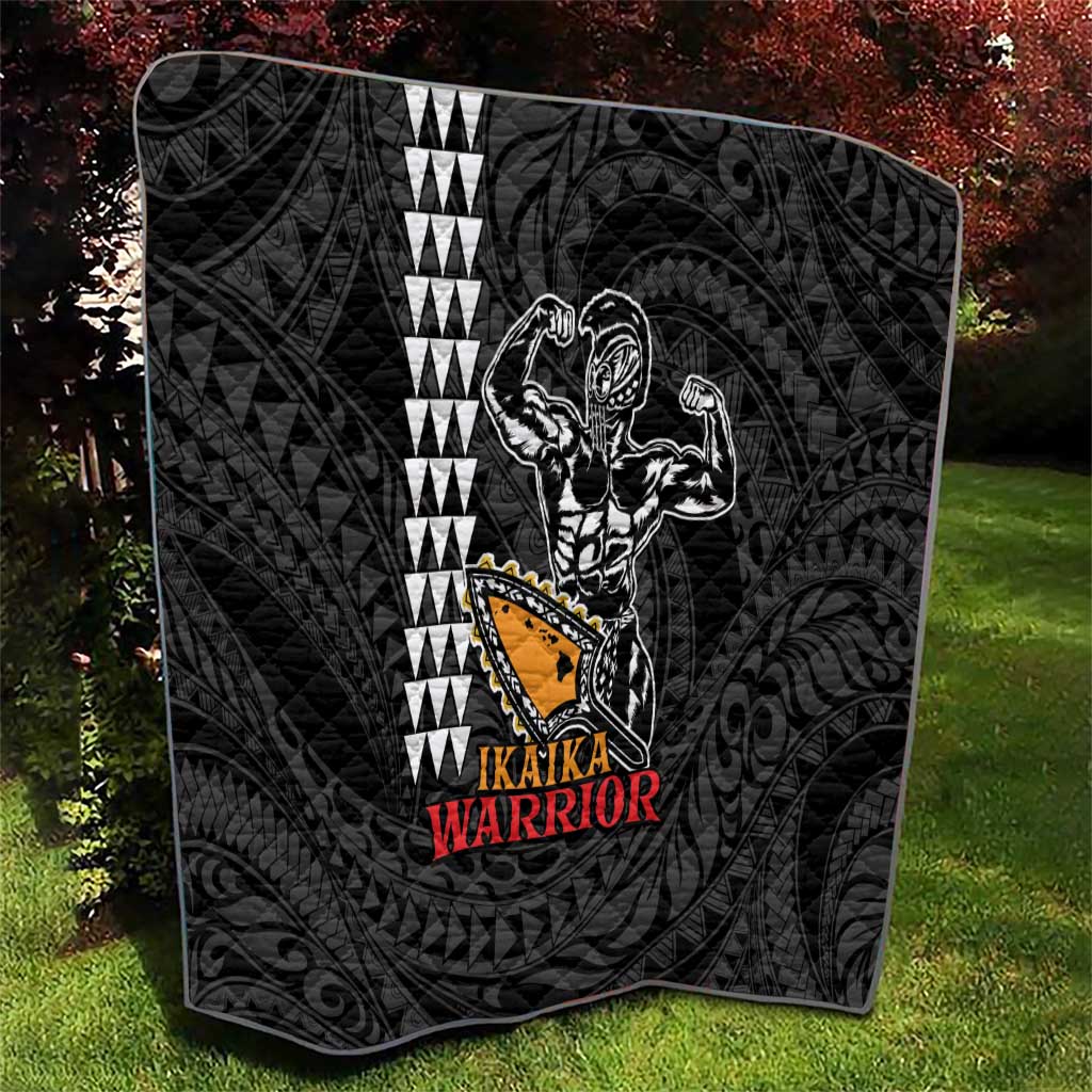 Aloha Spirit Ikaika Warrior Helmet Quilt LT9 - Polynesian Pride