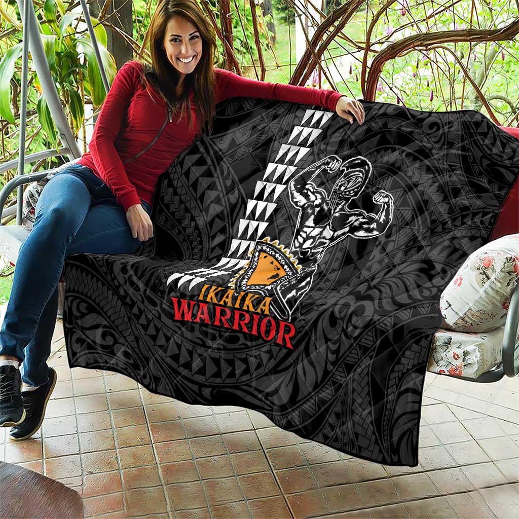 Aloha Spirit Ikaika Warrior Helmet Quilt LT9 - Polynesian Pride
