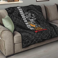 Aloha Spirit Ikaika Warrior Helmet Quilt LT9 - Polynesian Pride