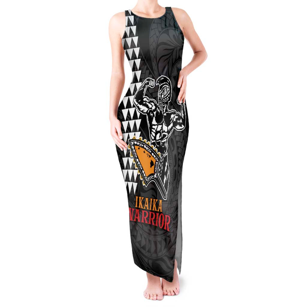 Aloha Spirit Ikaika Warrior Helmet Tank Maxi Dress