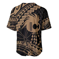 Ikaika Hawaiian Mythic Koa Tribal Warrior Baseball Jersey LT9 - Polynesian Pride