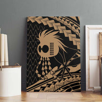 Ikaika Hawaiian Mythic Koa Tribal Warrior Canvas Wall Art LT9 - Polynesian Pride