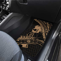 Ikaika Hawaiian Mythic Koa Tribal Warrior Car Mats