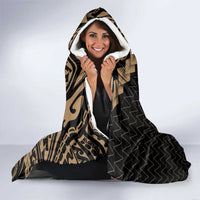 Ikaika Hawaiian Mythic Koa Tribal Warrior Hooded Blanket LT9 - Polynesian Pride