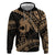 Ikaika Hawaiian Mythic Koa Tribal Warrior Hoodie