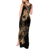 Ikaika Hawaiian Mythic Koa Tribal Warrior Tank Maxi Dress LT9 - Polynesian Pride