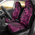 Koa Ikaika Warrior Helmet with Shark Car Seat Cover Pink Kakau Style