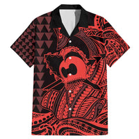 Koa Ikaika Warrior Helmet with Shark Family Matching Mermaid Dress and Hawaiian Shirt Red Kakau Style