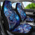 North Island Kokako and South Island Kokako Car Seat Cover New Zealand Native Bird with Galaxy Vibe