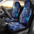 North Island Kokako and South Island Kokako Car Seat Cover New Zealand Native Bird with Galaxy Vibe