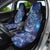 North Island Kokako and South Island Kokako Car Seat Cover New Zealand Native Bird with Galaxy Vibe