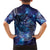 North Island Kokako and South Island Kokako Hawaiian Shirt New Zealand Native Bird with Galaxy Vibe