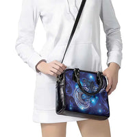 North Island Kokako and South Island Kokako Shoulder Handbag New Zealand Native Bird with Galaxy Vibe