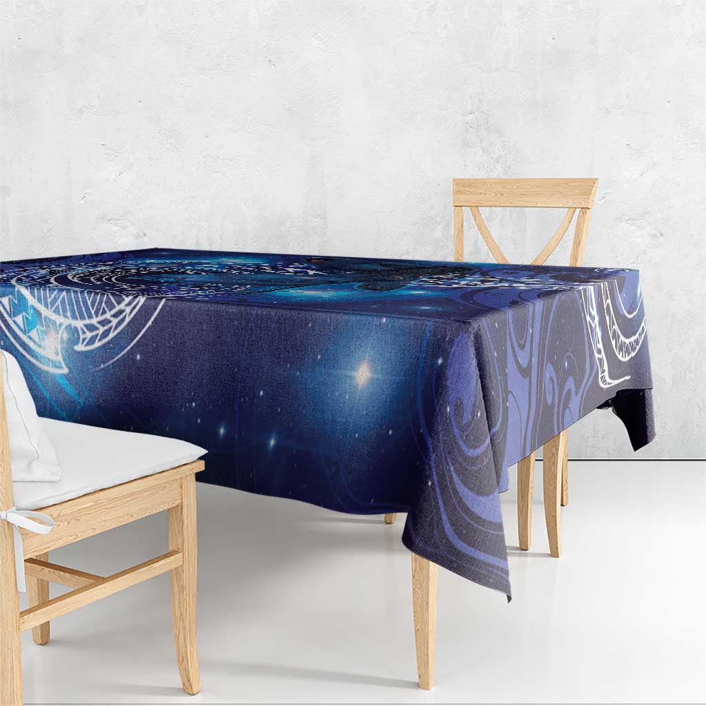 North Island Kokako and South Island Kokako Tablecloth New Zealand Native Bird with Galaxy Vibe LT9 - Polynesian Pride