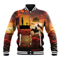 ANZAC Day Film Reel Lest We Forget Baseball Jacket Australia NZ Memorial