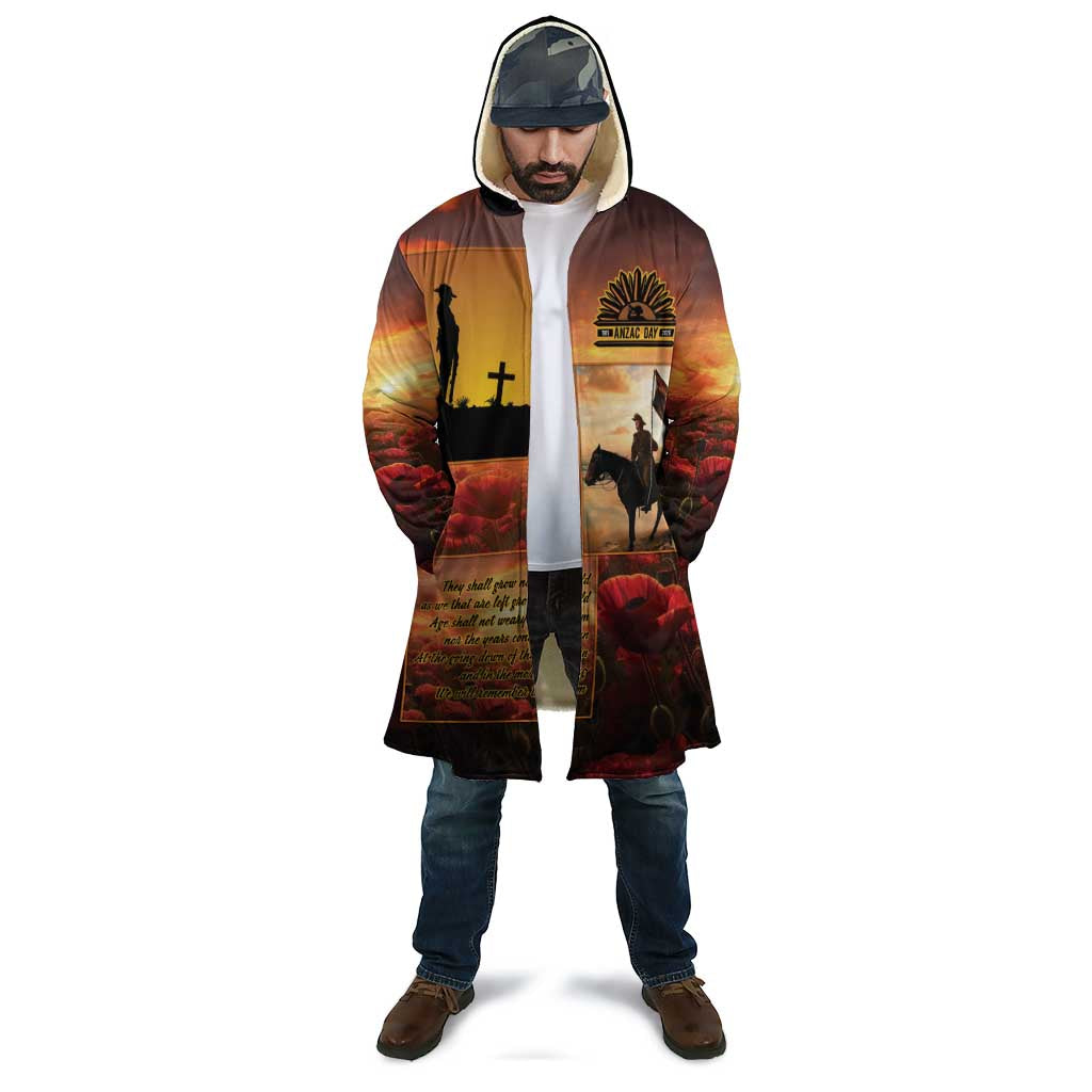 ANZAC Day Film Reel Lest We Forget Cloak Australia NZ Memorial