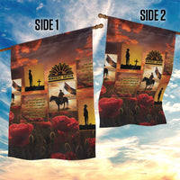 ANZAC Day Film Reel Lest We Forget Garden Flag Australia NZ Memorial LT9 - Polynesian Pride