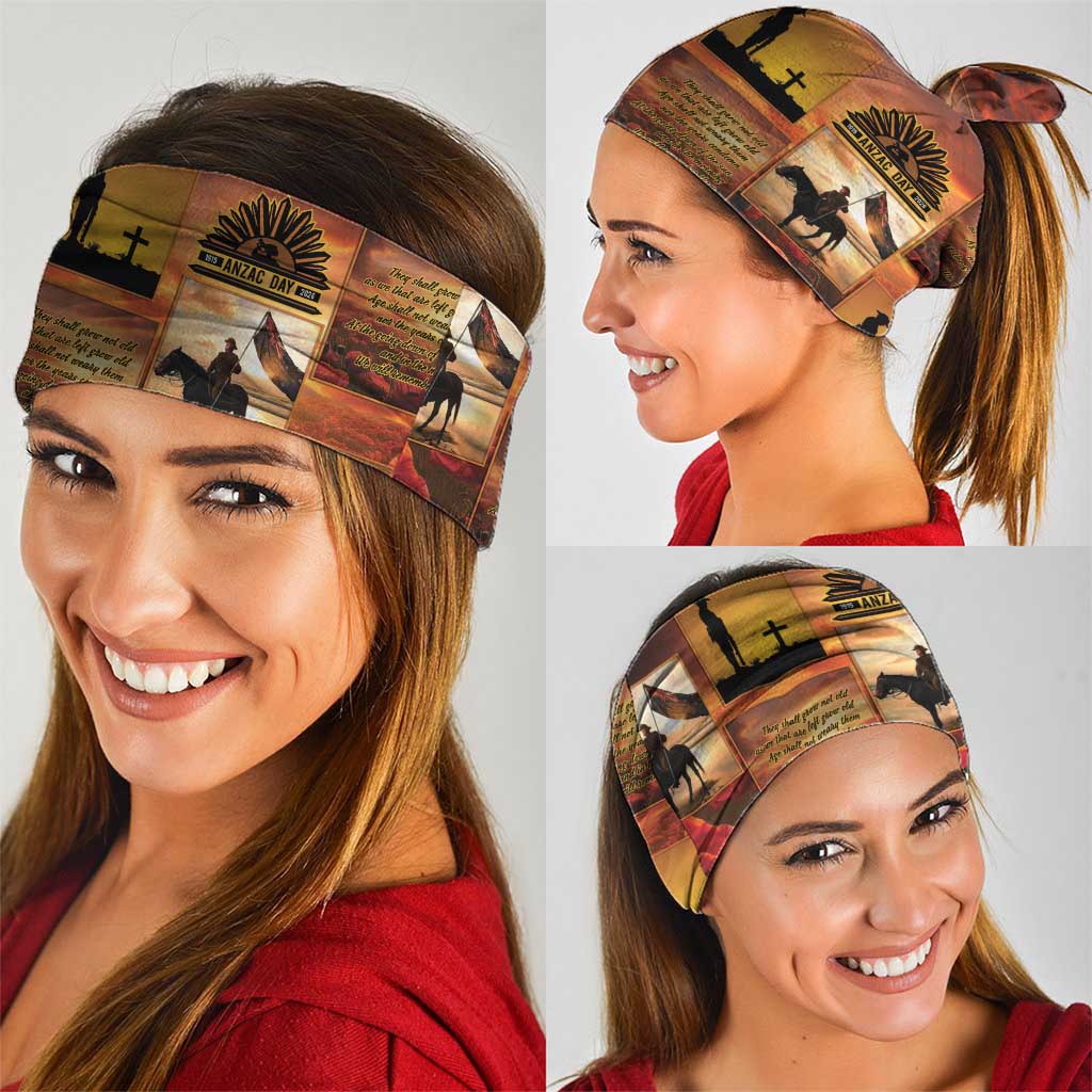 ANZAC Day Film Reel Lest We Forget Neck Gaiter Australia NZ Memorial LT9 - Polynesian Pride