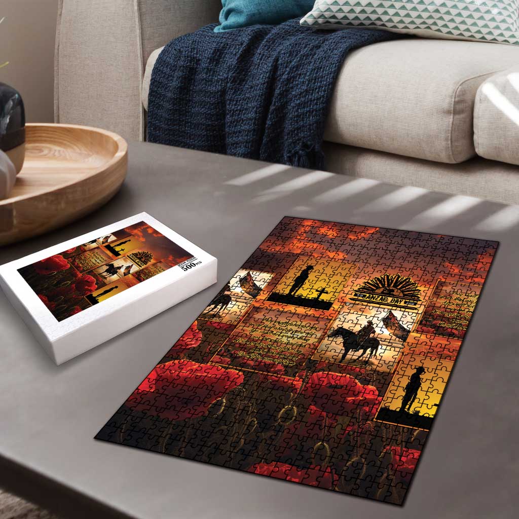 ANZAC Day Film Reel Lest We Forget Puzzle Australia NZ Memorial LT9 - Polynesian Pride
