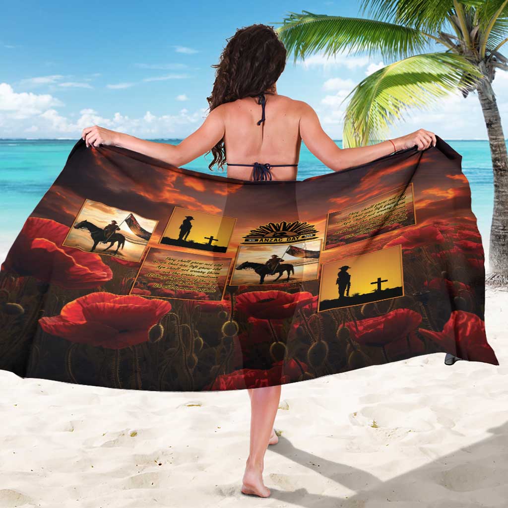ANZAC Day Film Reel Lest We Forget Sarong Australia NZ Memorial LT9 - Polynesian Pride