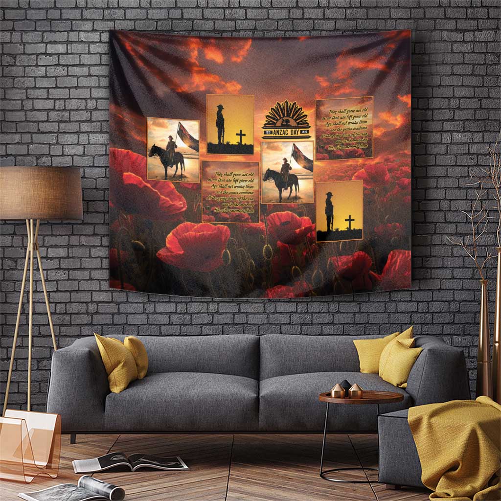 ANZAC Day Film Reel Lest We Forget Tapestry Australia NZ Memorial