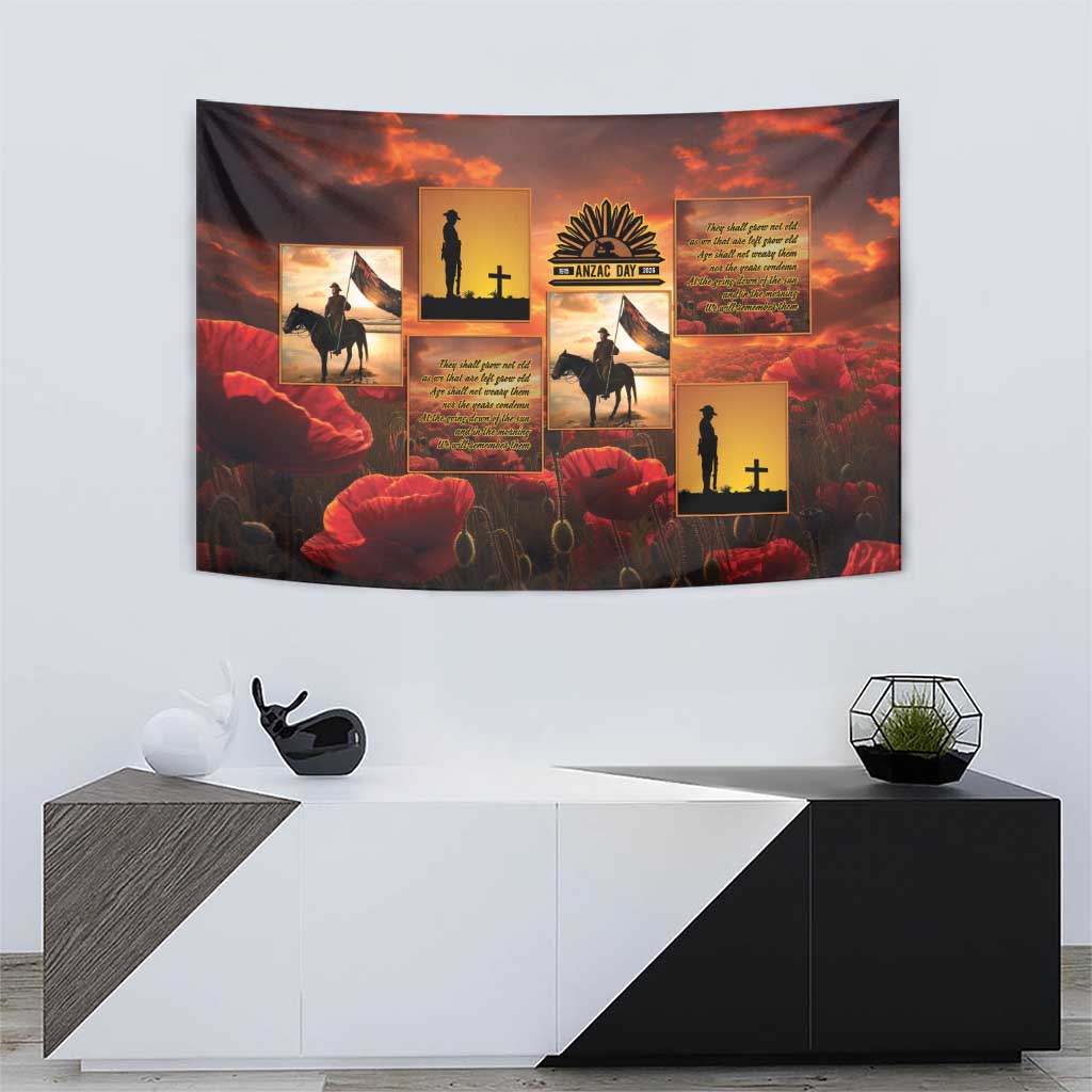 ANZAC Day Film Reel Lest We Forget Tapestry Australia NZ Memorial