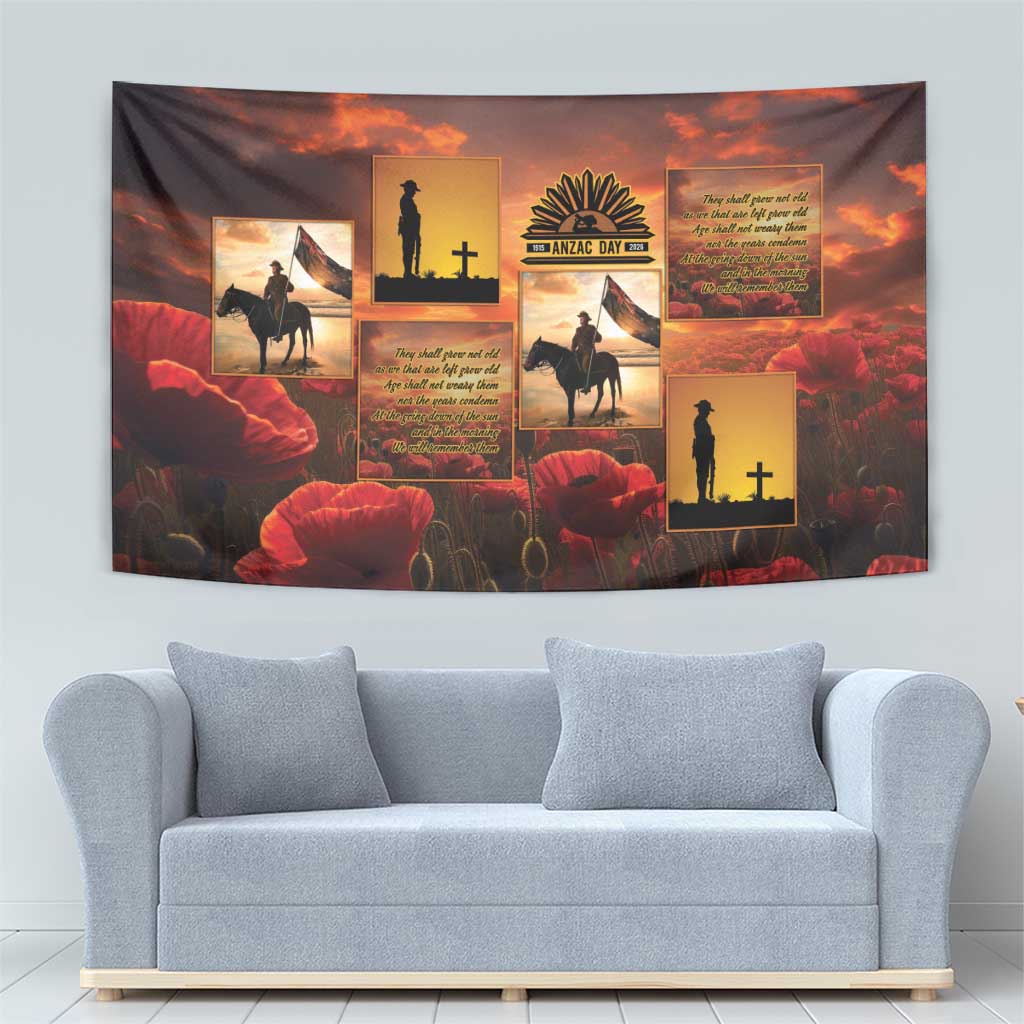 ANZAC Day Film Reel Lest We Forget Tapestry Australia NZ Memorial