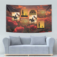 ANZAC Day Film Reel Lest We Forget Tapestry Australia NZ Memorial