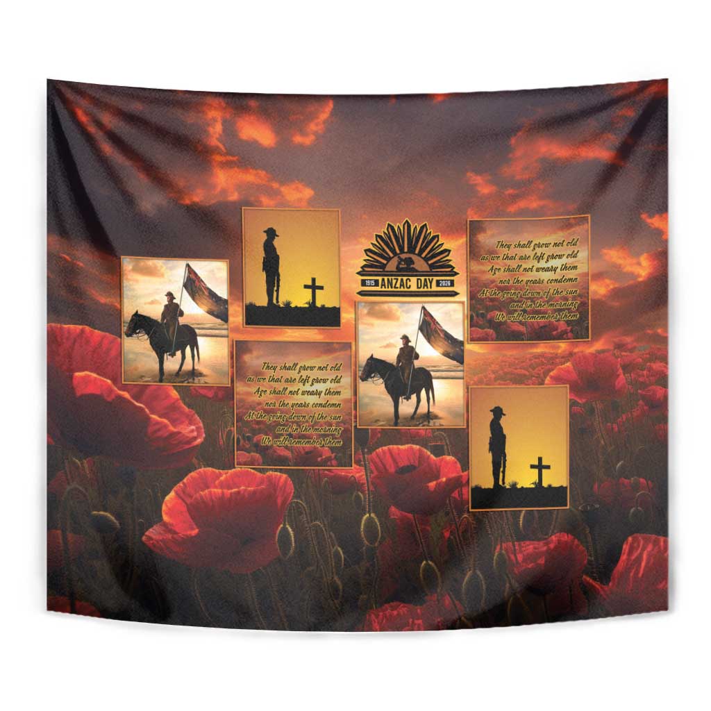ANZAC Day Film Reel Lest We Forget Tapestry Australia NZ Memorial