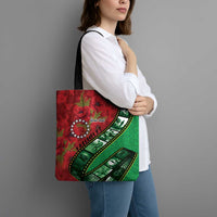 Personalised Cook Islands ANZAC 1915-2026 Filmstrip Tote Bag Lest We Forget 25 April