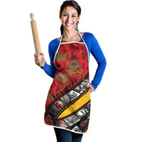 Personalised Niue ANZAC 1915-2026 Filmstrip Apron Lest We Forget 25 April LT9 - Polynesian Pride