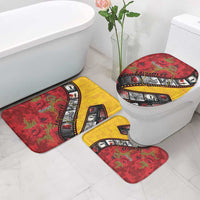 Personalised Niue ANZAC 1915-2026 Filmstrip Bathroom Set Lest We Forget 25 April LT9 - Polynesian Pride