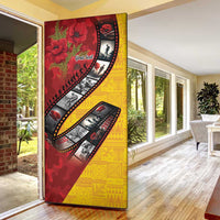 Personalised Niue ANZAC 1915-2026 Filmstrip Door Cover Lest We Forget 25 April LT9 - Polynesian Pride