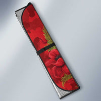 Personalised Tonga ANZAC 1915-2026 Filmstrip Auto Sun Shade Lest We Forget 25 April LT9 - Polynesian Pride