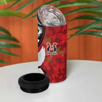 Personalised Tonga ANZAC 1915-2026 Filmstrip 4 in 1 Can Cooler Tumbler Lest We Forget 25 April